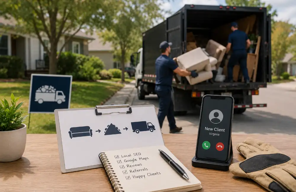 How to Get Clients for Junk Removal in Virginia: A Practical Local Growth Guide