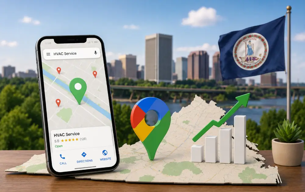 How Virginia Businesses Can Rank Higher on Google Maps
