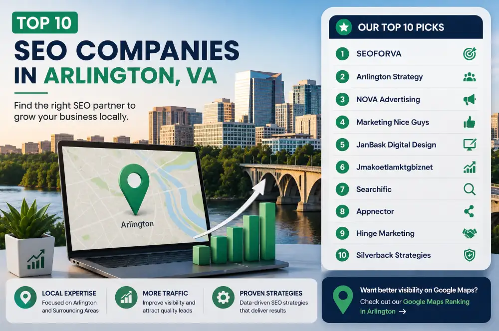 Top 10 Best SEO Companies in Arlington, VA
